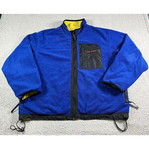 Polo Sport Ralph Lauren Jacket Men XL Fleece Reversible Vintage Windbreaker 90s